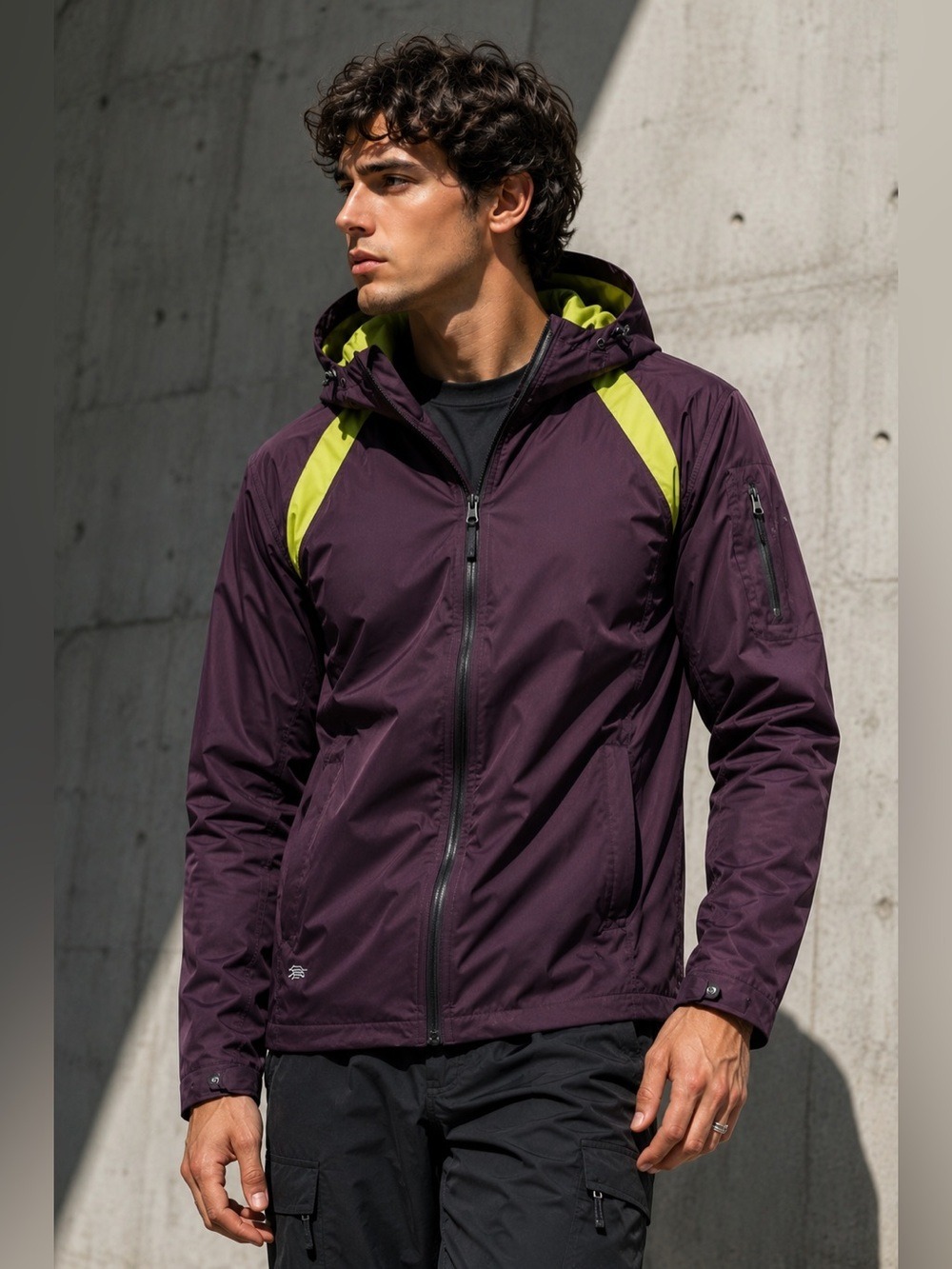 STORMTECH Techwear Gorpcore Hooded Windbreaker Jacket Men’s L